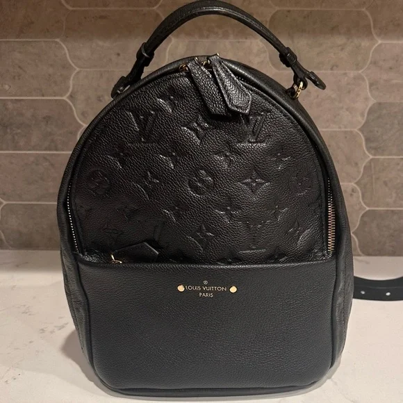 Louis Vuitton Sorbonne Black Empreinte Backpack - Picture 3 of 14